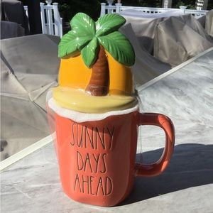 Rae Dunn Sunny Days Figural Mug